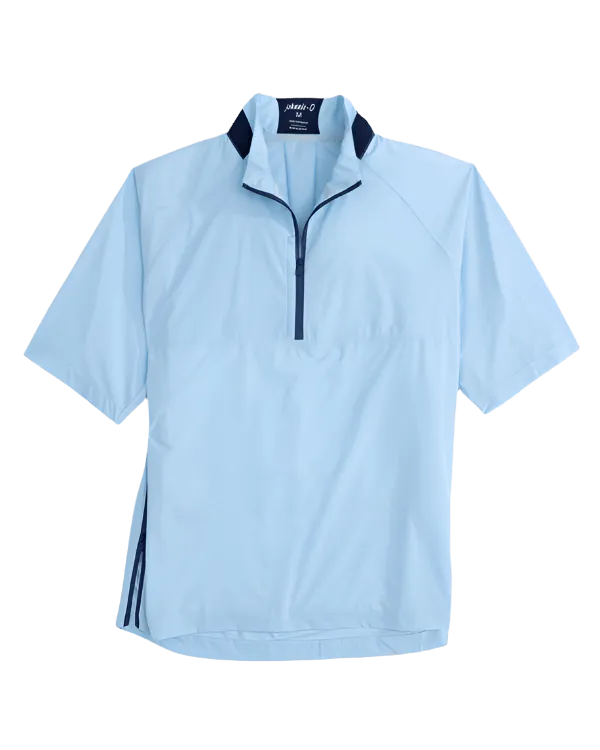 Never Just Walk Johnnie-O - Stealth Stowable Short Sleeve Rain Jacket