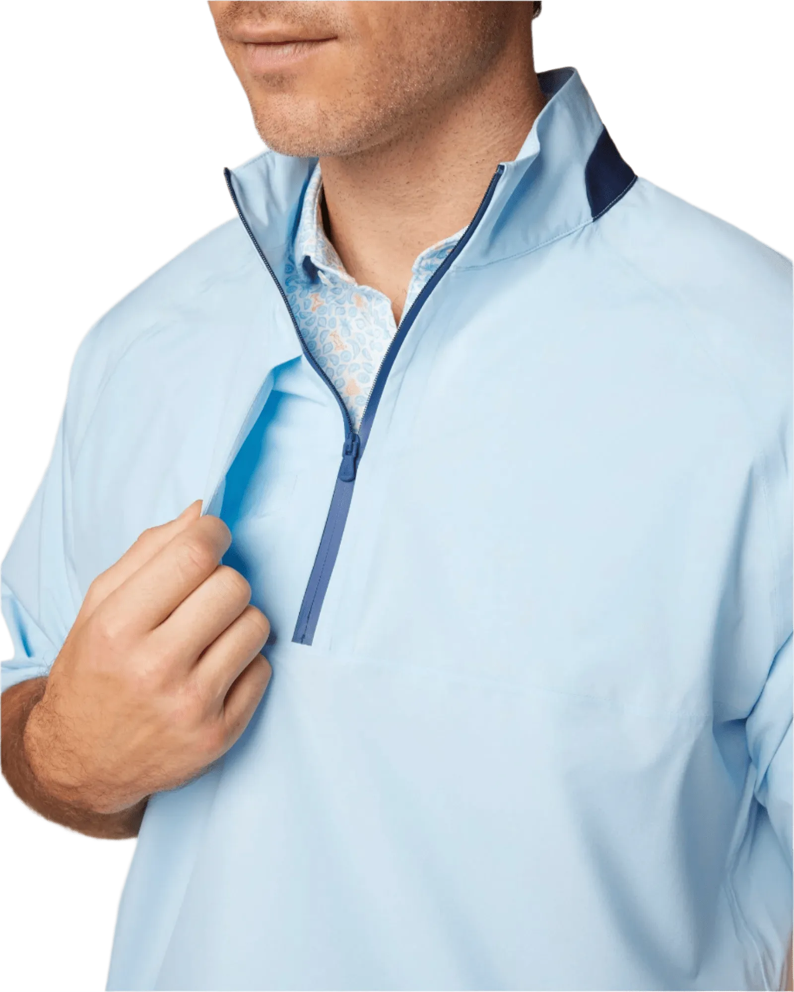 Father's Day Sale President's Day Sale Johnnie-O - Stealth Stowable Short Sleeve Rain Jacket