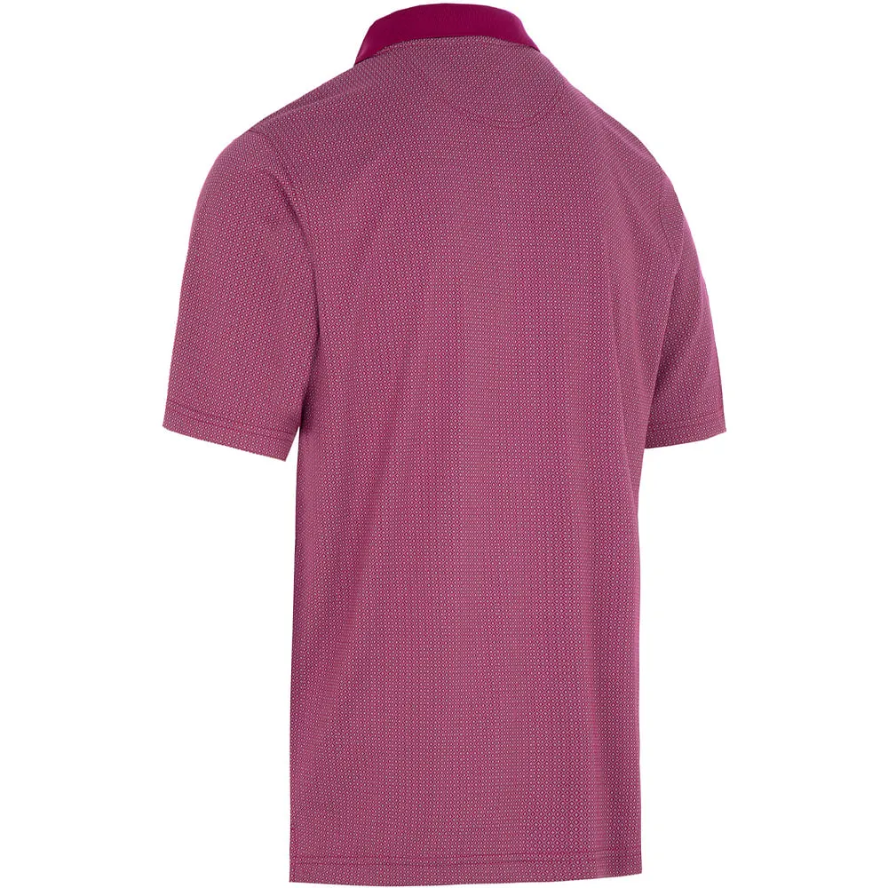 Proquip Pro Tech Double Jacquard Polo Shirt - Festival Fuchsia Push Beyond Limits Rise Every Time