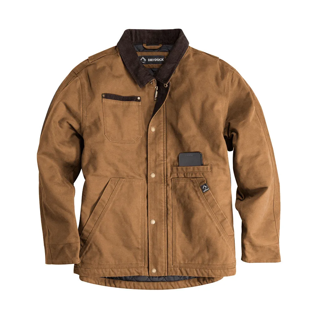 Dri Duck - Men'S Rambler Boulder Cloth Jacket All Eyes on You Fearlessly You