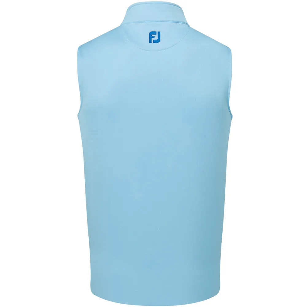 Be Unstoppable Not for the Ordinary Footjoy Half-Zip Vest - Blue Sky