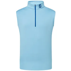 Footjoy Half-Zip Vest - Blue Sky Make a Statement Deal Of The Century