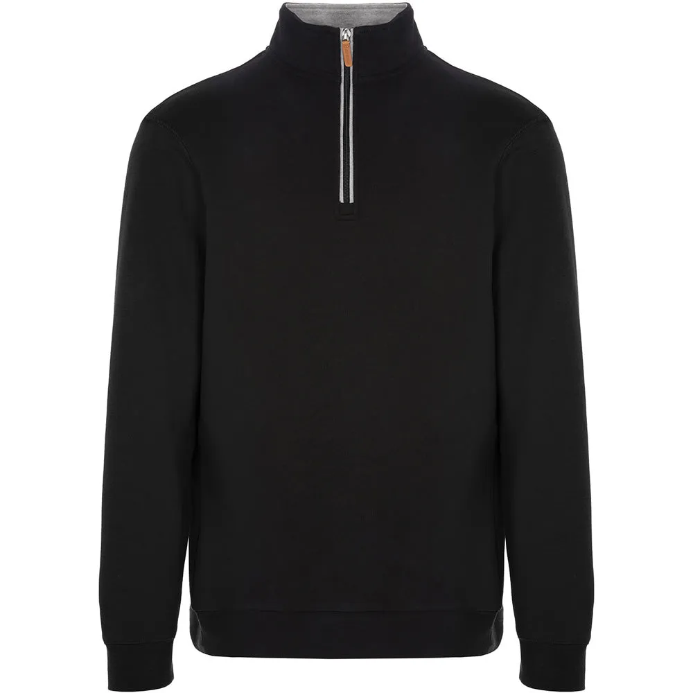 Proquip Mistral 1/4 Zip Sweater - Black Push Beyond Limits Built to Move You