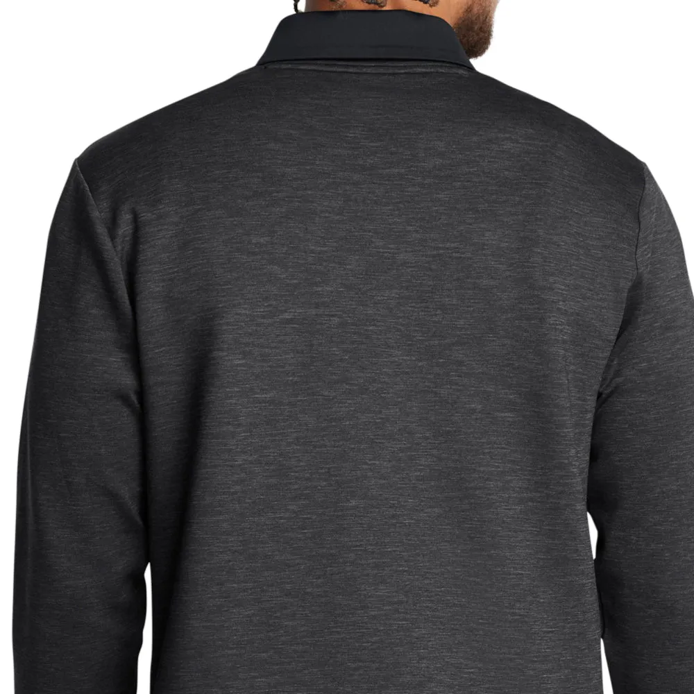 Spring Sale Under Armour Drive Midlayer Crewneck Pullover - Black/Anthracite