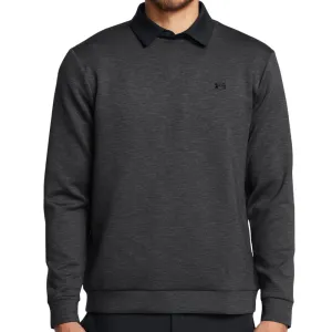 Under Armour Drive Midlayer Crewneck Pullover - Black/Anthracite Thanksgiving Day Sale