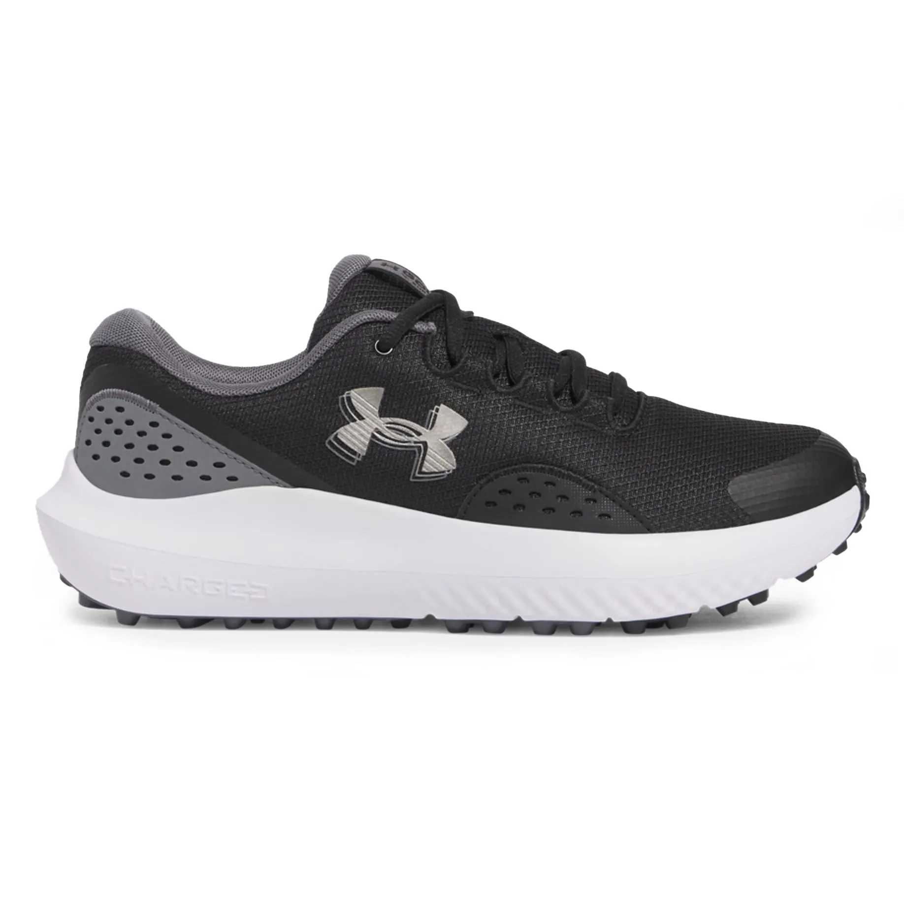 Special Offer Under Armour Surge Spikeless Golf Shoes - Black/Castlerock