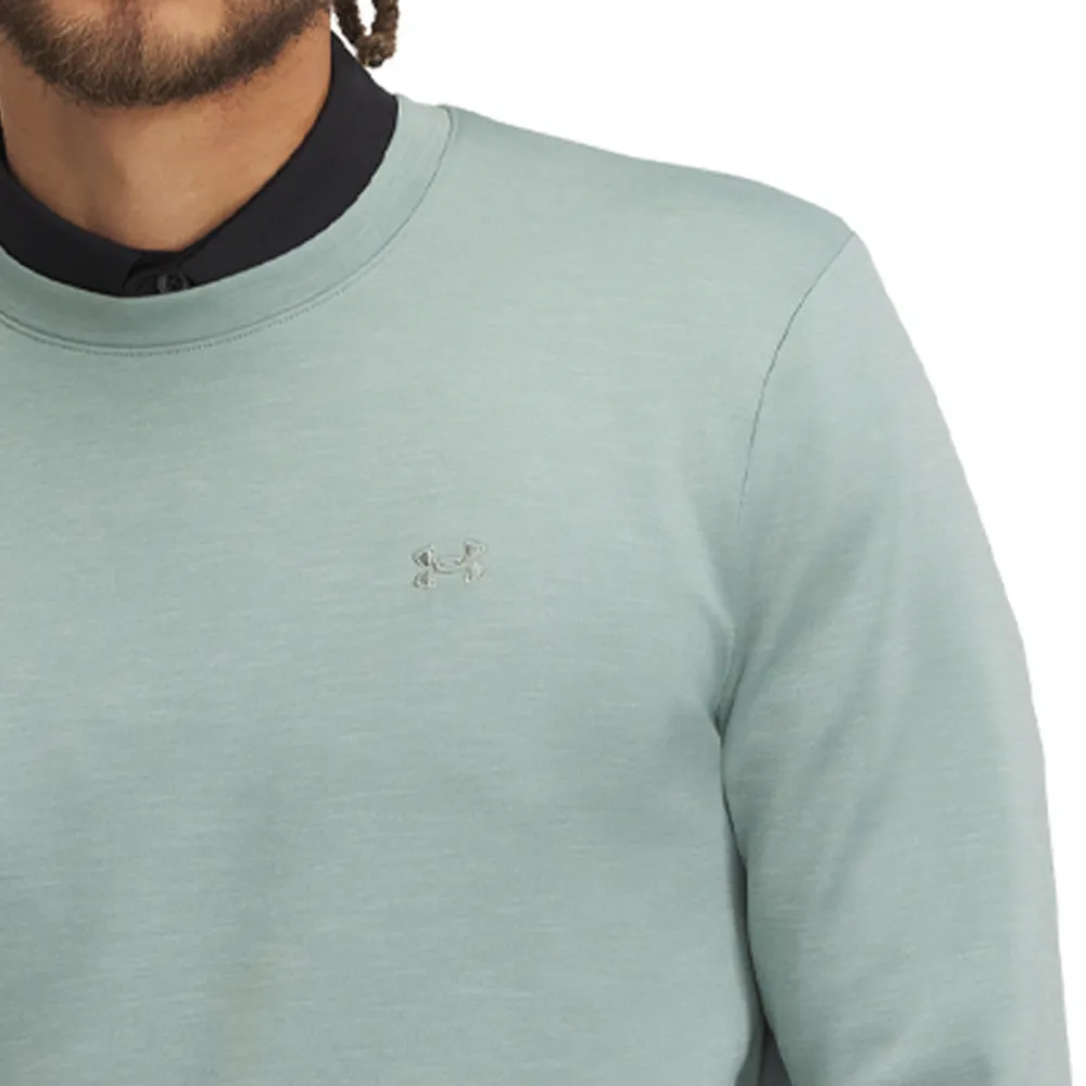 Under Armour Drive Midlayer Crewneck Pullover - Silica Green/Hydro Green/Silica Green Stay in Motion Christmas Day Sale