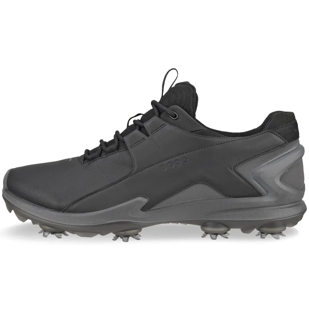 Ecco Biom Tour Gore-Tex Waterproof Spiked Shoes - Black Made to Turn Heads Independence Day Sale