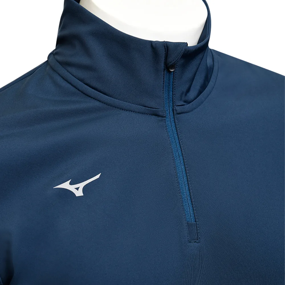 Unleash Your Power Define Your Own Way Mizuno Drop 1/4 Zip Pullover - Navy