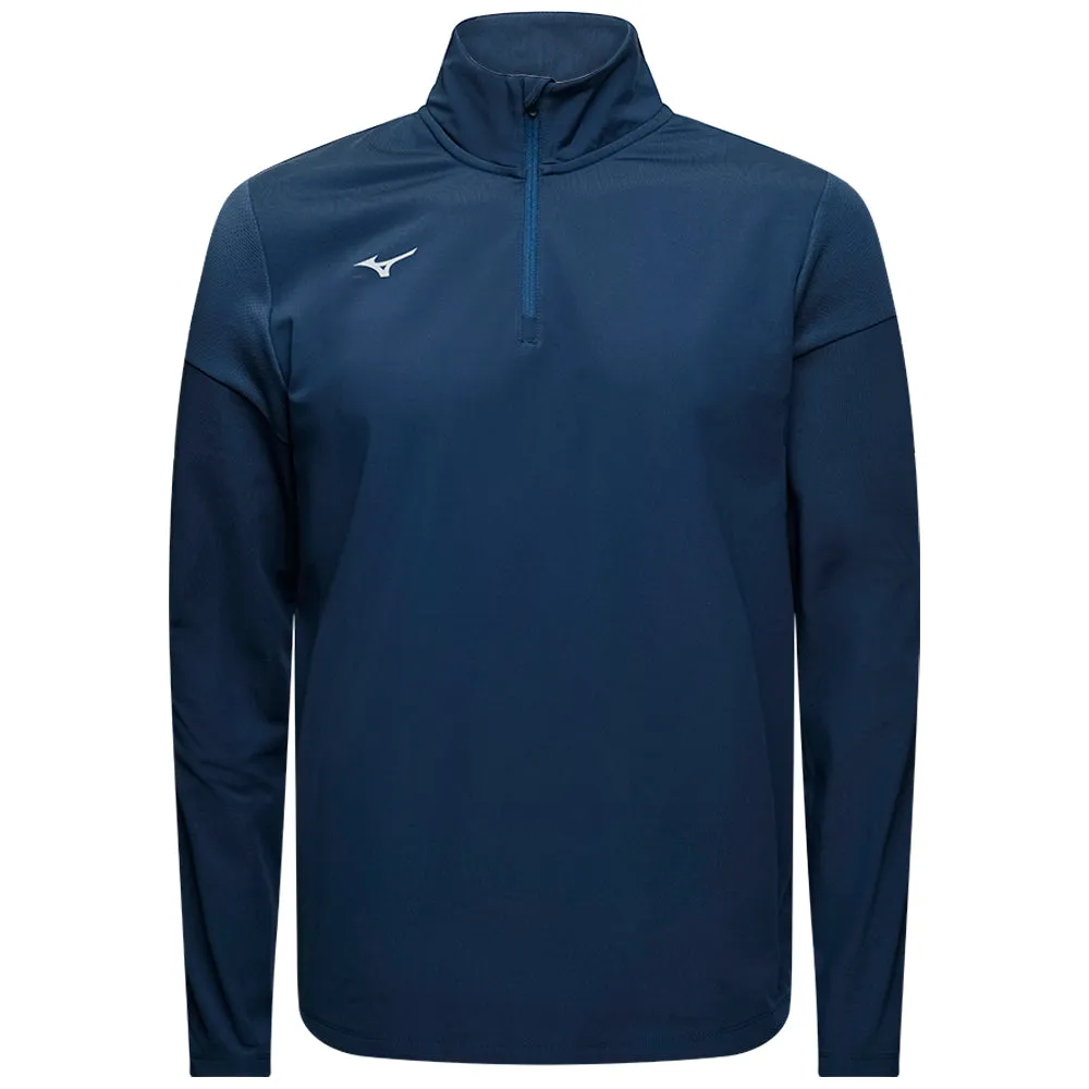 Mizuno Drop 1/4 Zip Pullover - Navy Back To School Sale New Year's Eve Sale