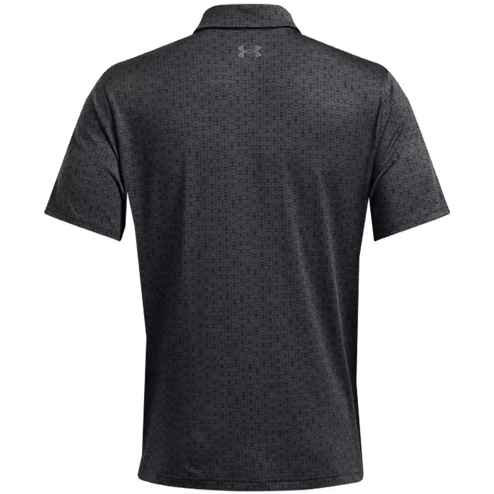 Spring Sale Halloween Sale Under Armour Playoff 3.0 Printed Polo Shirt - Anthracite/Black