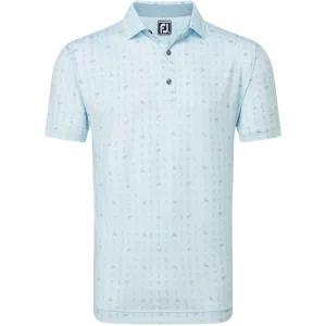 Footjoy The 19Th Hole Lisle Polo Shirt - Mist Be Unstoppable