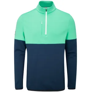 Ping Nexus 1/4 Zip Sensorwarm Pullover - Oxford Blue/Aquarius Designed to Dominate Empower Your Journey