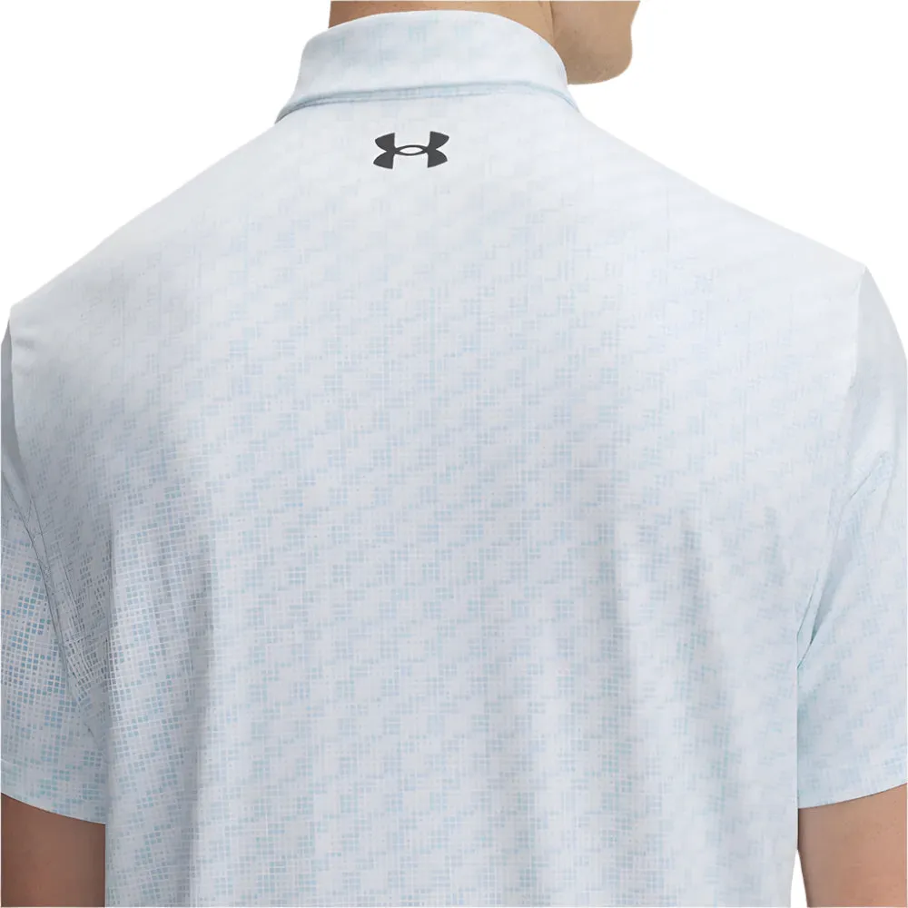 Biggest Sale of the Year Loud Looks, Smooth Moves Under Armour Playoff 3.0 Printed Polo Shirt - Stream/White/Black
