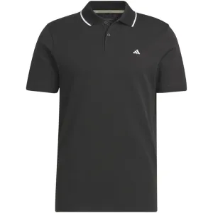 The Fast Lane Choice Adidas Go-To Pique Polo Shirt - Black