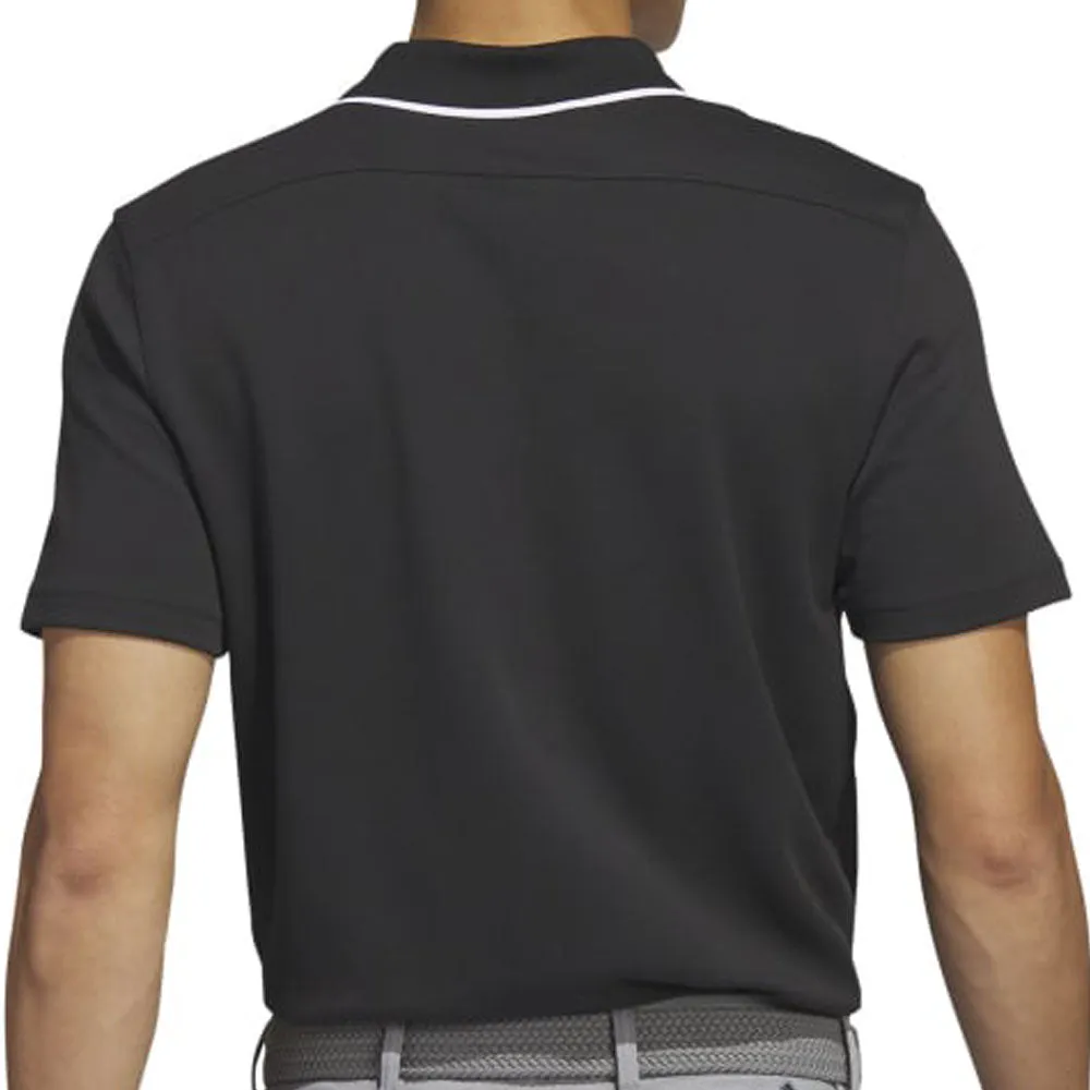 Adidas Go-To Pique Polo Shirt - Black Command Attention