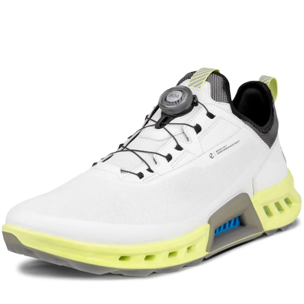 Ecco Biom C4 Gore-Tex Boa Spikeless Waterproof Shoes - White Lead with Style Spring Sale