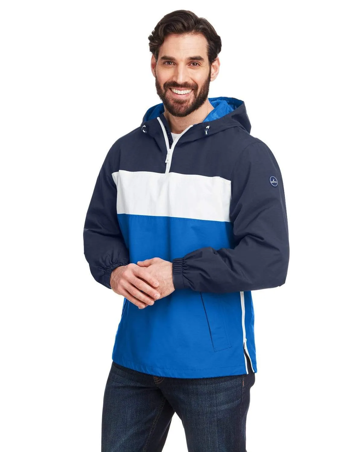Nautica - Windward Pullover Anorak Lead with Style Stride with Confidence