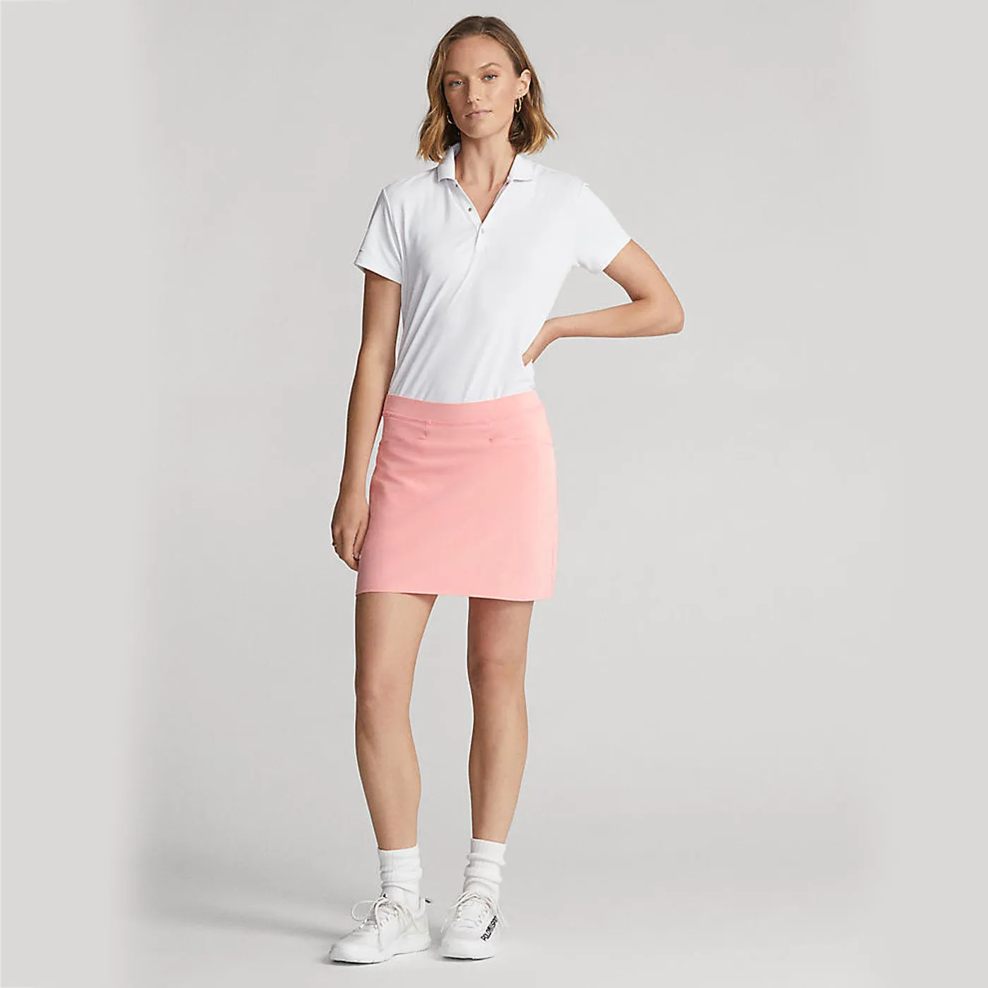 Rlx Ralph Lauren Women'S Pleated Aim Skort 17" - Dolce Pink Limited Time Offer