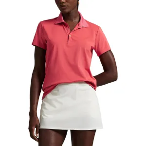 Empower Your Journey Rlx Ralph Lauren Women'S Tour Performance Golf Shirt- Red Sky