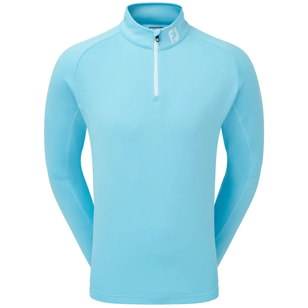 Stay in Motion Keep Going Strong Footjoy Chill-Out 1/4 Zip Pullover - Riviera Blue