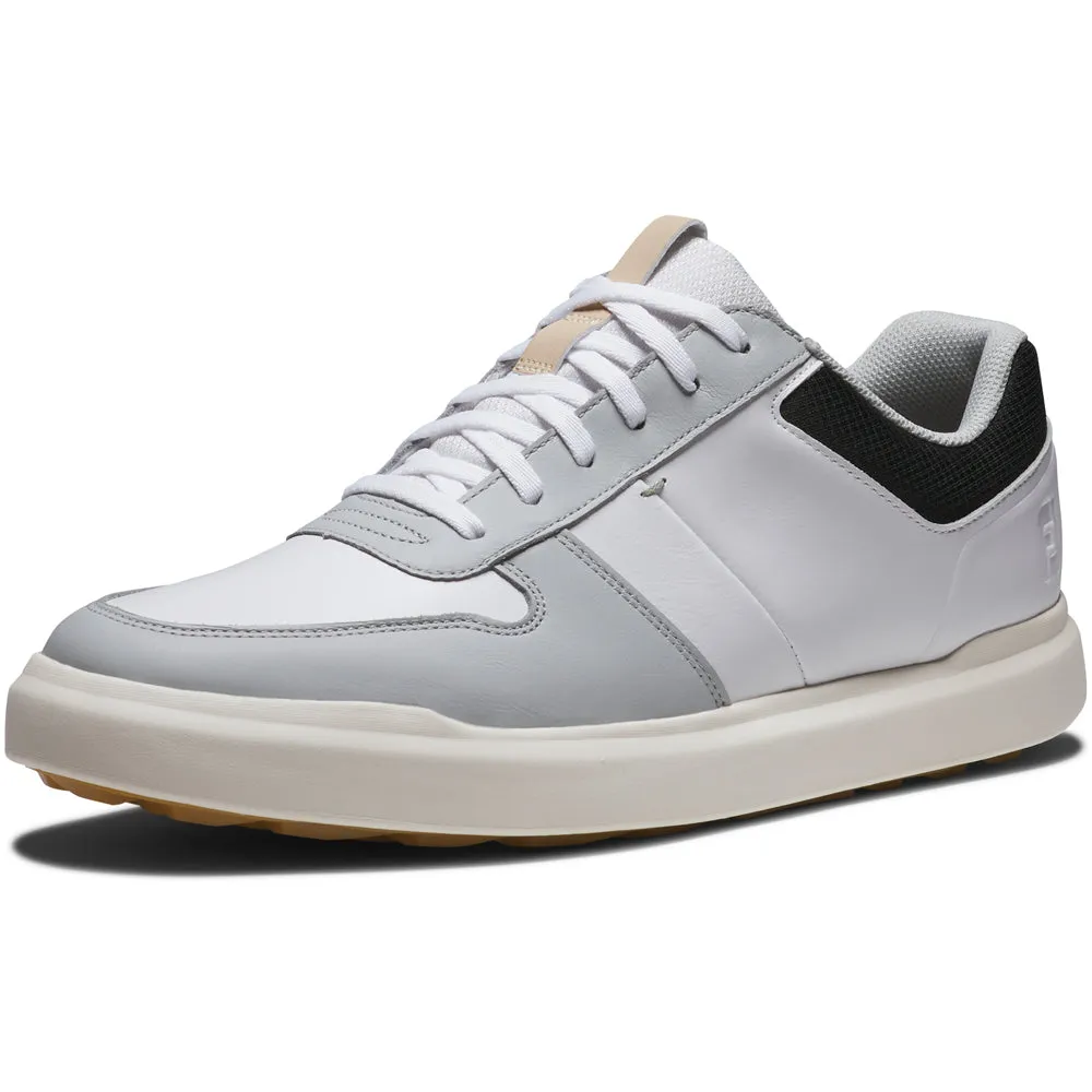 Unapologetically You Black Friday Exclusive Footjoy Contour Casual Spikeless Shoes - White/Grey/Black