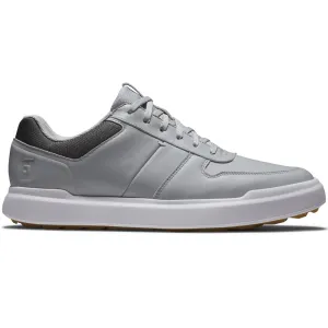 Step into the Beat Footjoy Contour Casual Spikeless Shoes - White/Navy/Grey