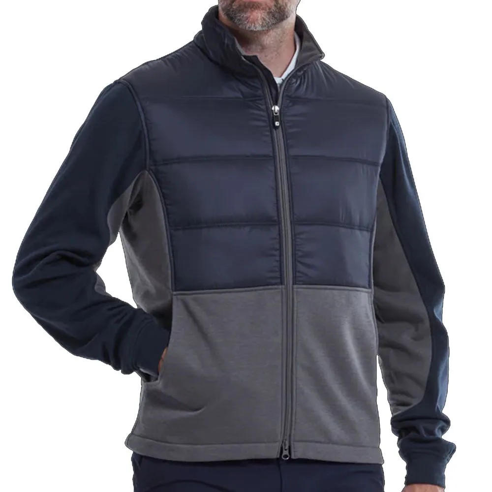 Footjoy Fj Hybrid Padded Jacket - Navy/Charcoal Biggest Sale of the Year Made to Move