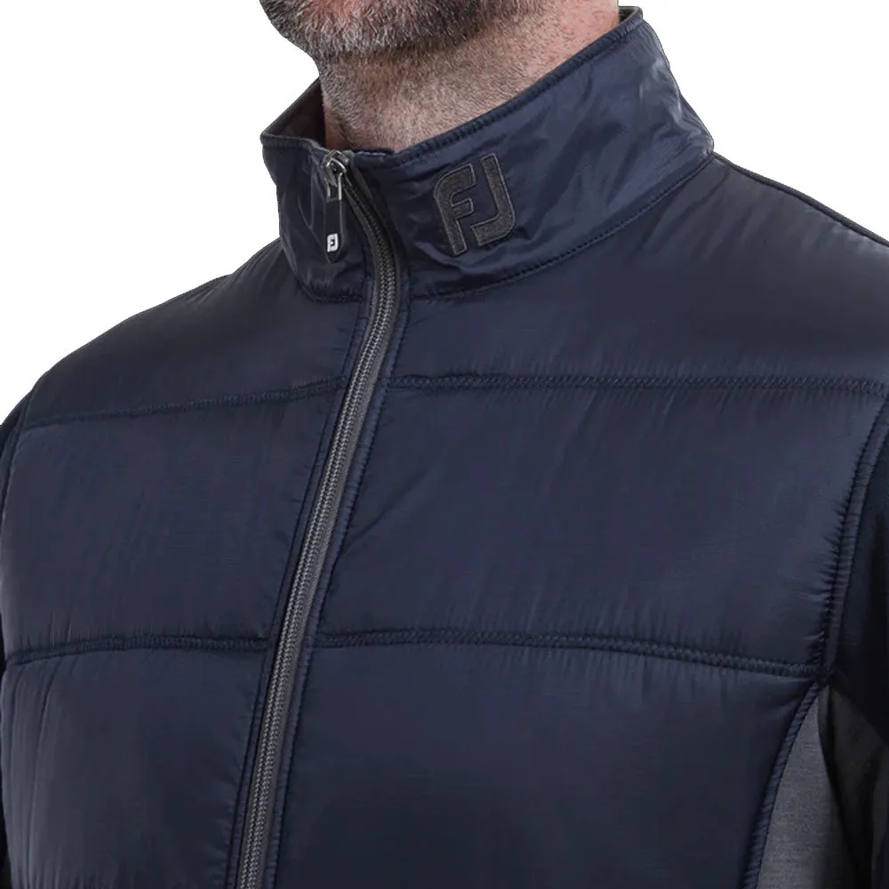 Footjoy Fj Hybrid Padded Jacket - Navy/Charcoal Style Meets Power
