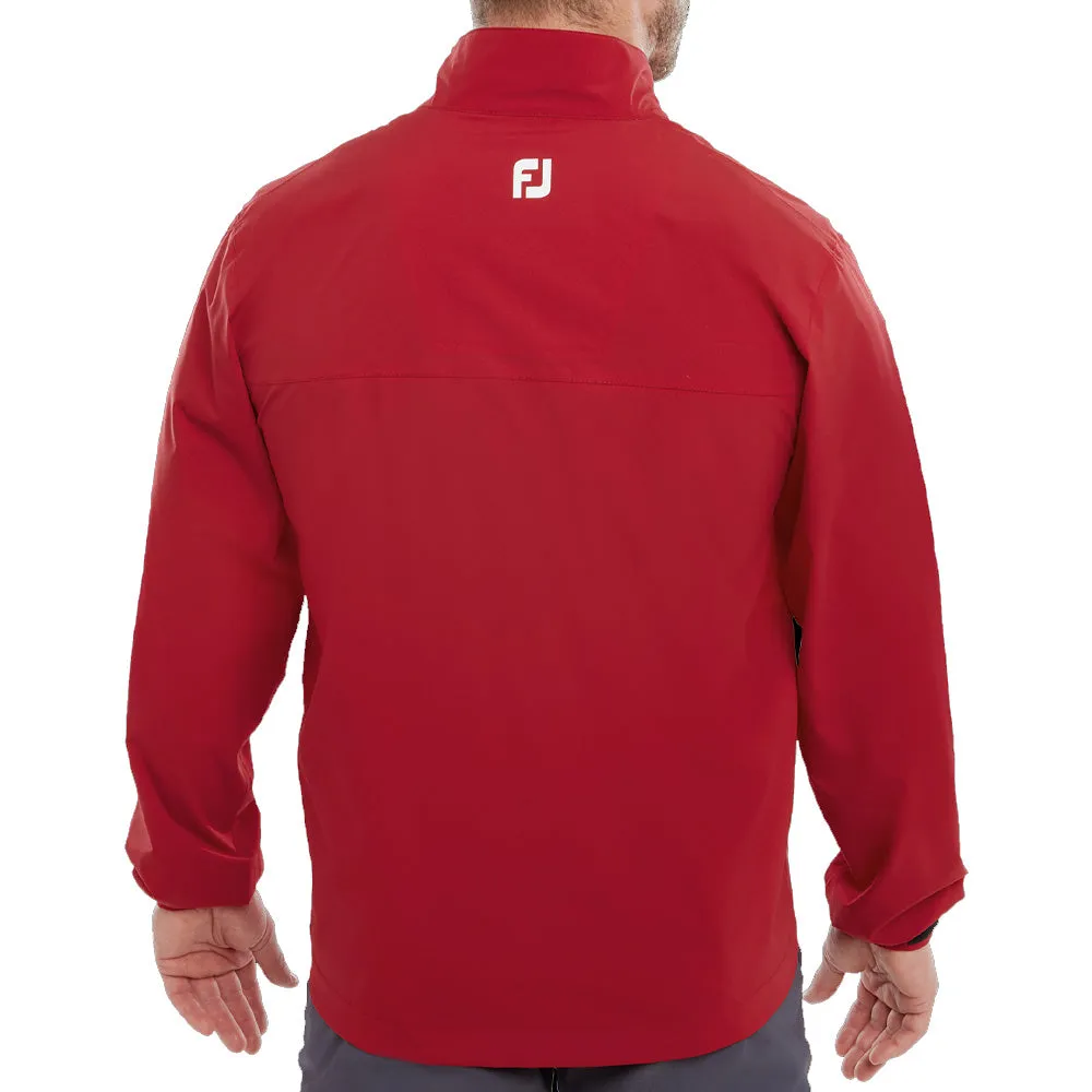 Style Meets Power Own the Vibe Footjoy Fj Hydrolite Waterproof Jacket - Red Tonal