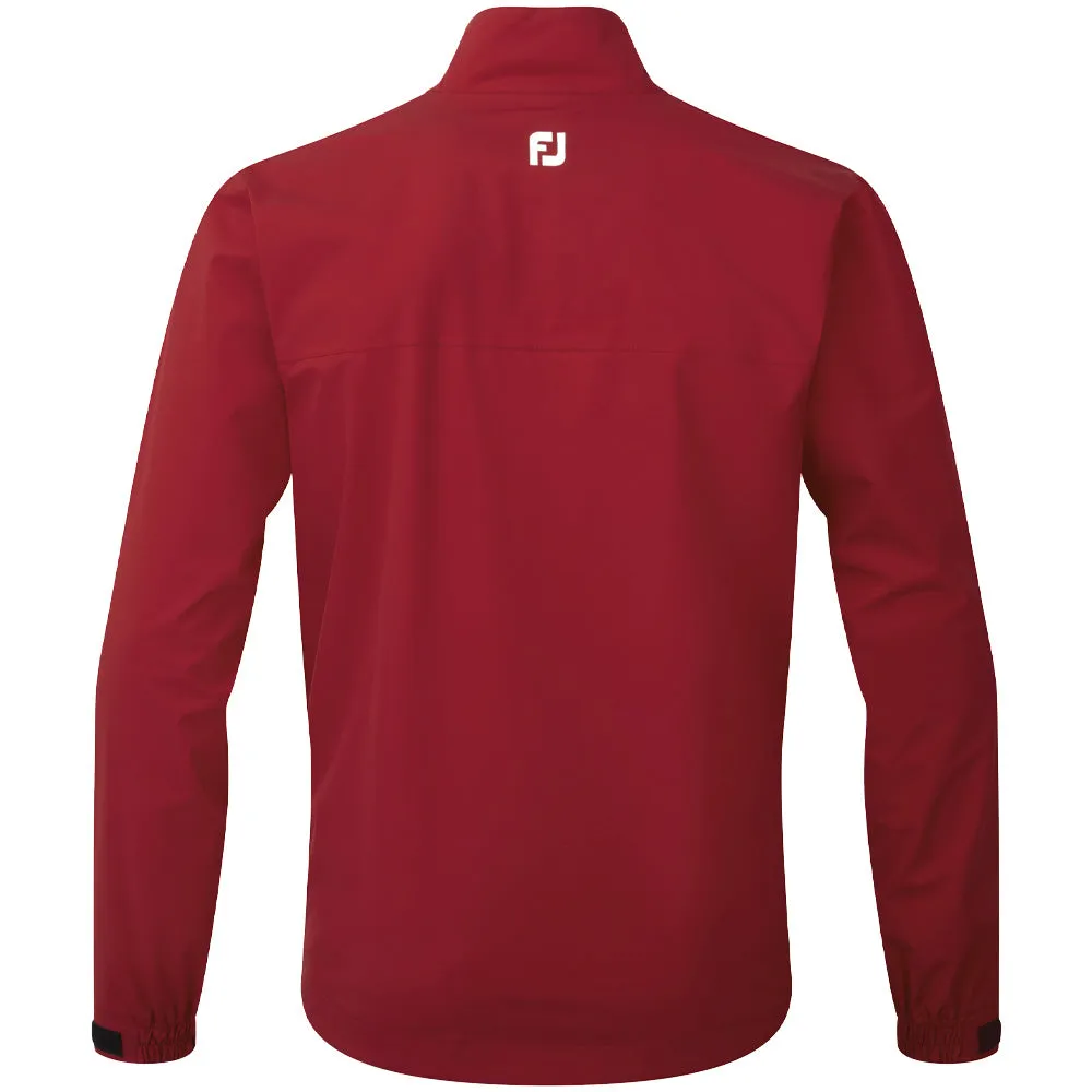 Footjoy Fj Hydrolite Waterproof Jacket - Red Tonal Keep Going Strong