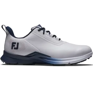 Steal Footjoy Fuel Spikeless Shoes - White/Navy/Blue