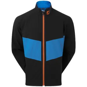 Built to Perform Footjoy Hydrolite Waterproof Jacket - Black/Sapphire/Orange