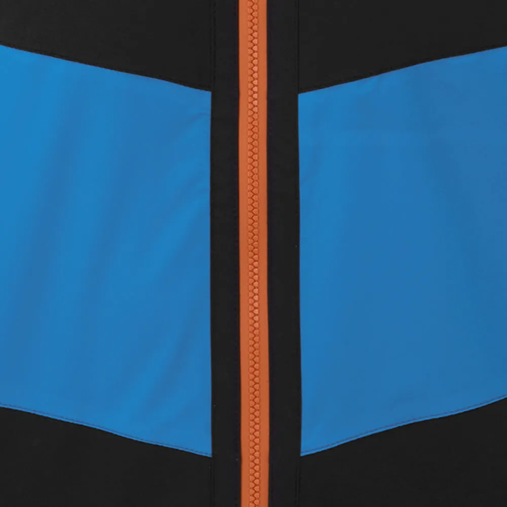 Footjoy Hydrolite Waterproof Jacket - Black/Sapphire/Orange Easter Sale Game-Changer Footwear