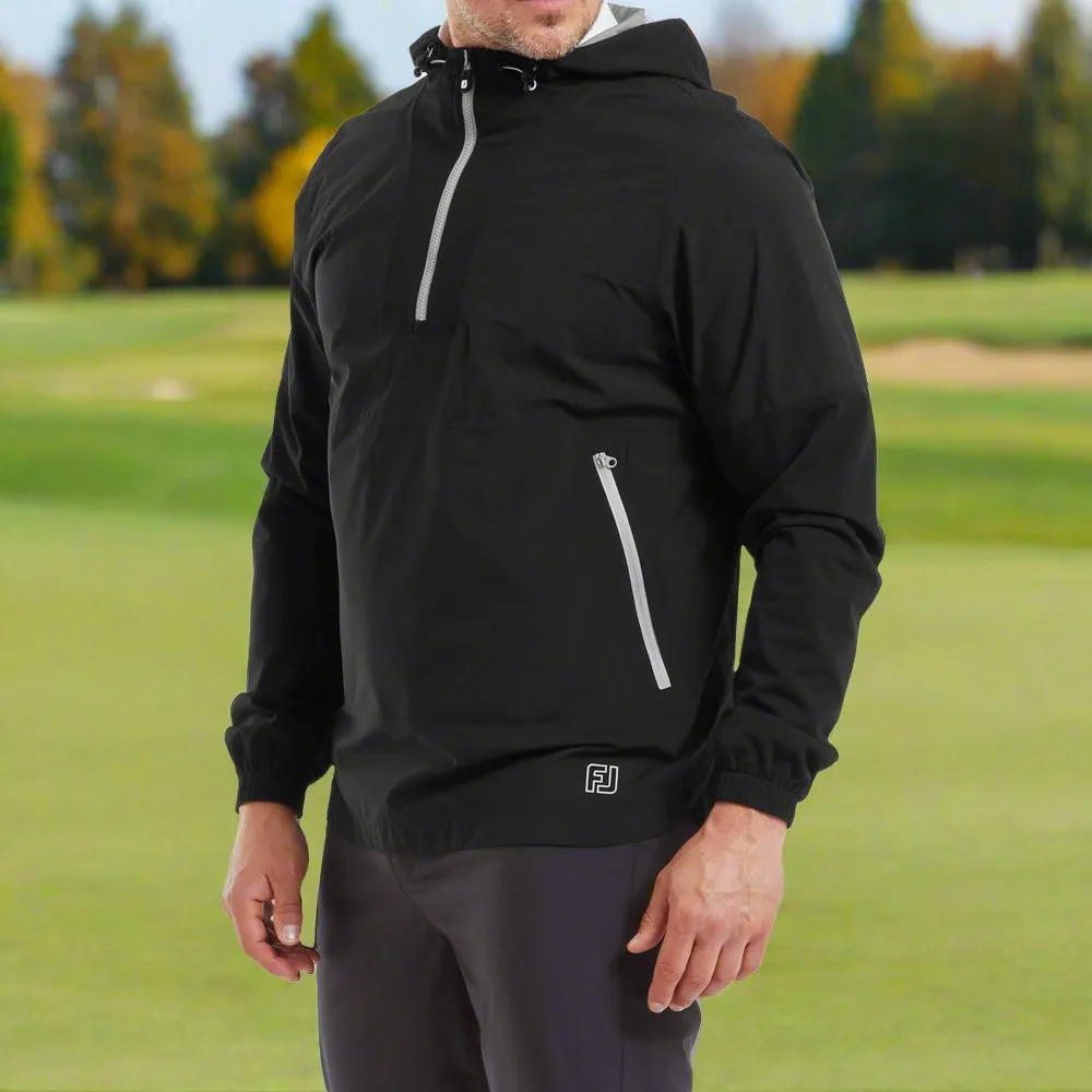 Own the Streets Footjoy Hydrolite X Waterproof Hoodie Jacket - Black