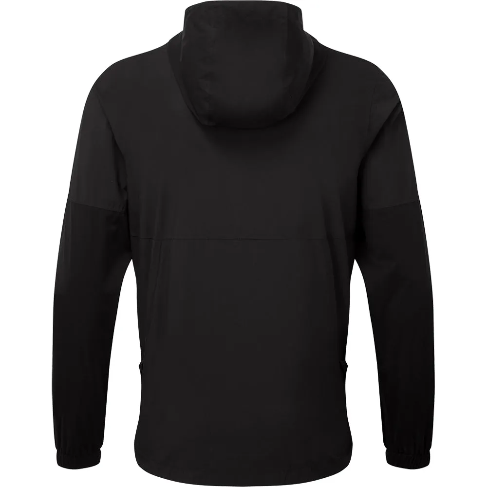 Own the Moment Footjoy Hydrolite X Waterproof Hoodie Jacket - Black