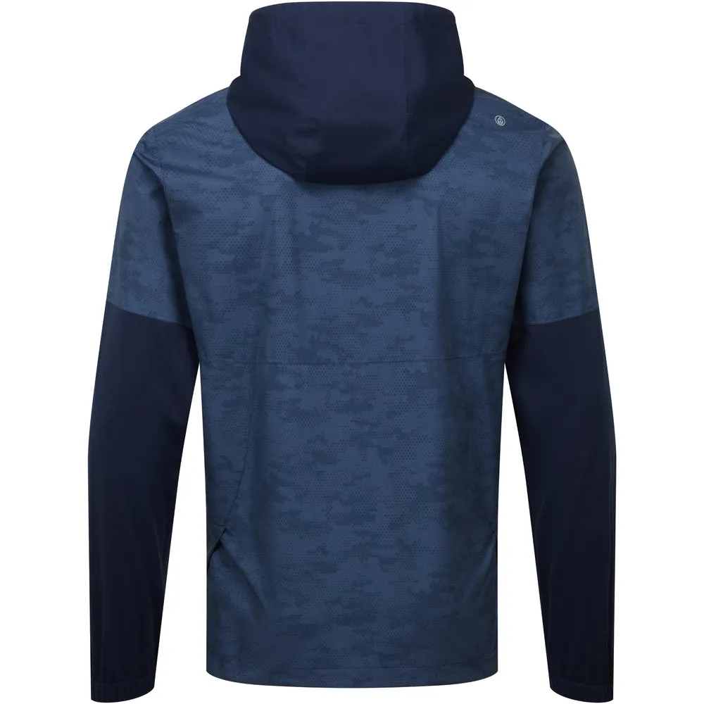 Footjoy Hydrolite X Waterproof Hoodie Jacket - Navy Camo Thanksgiving Day Sale