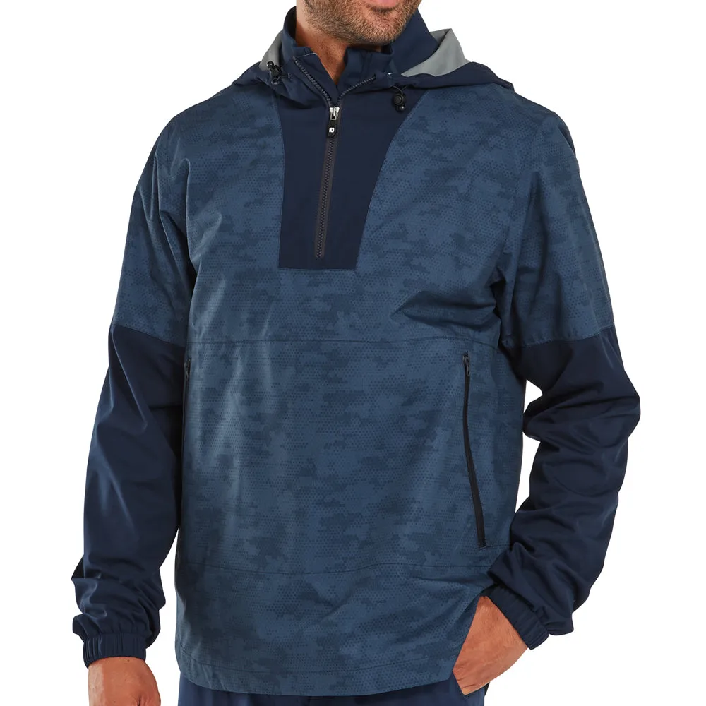 Footjoy Hydrolite X Waterproof Hoodie Jacket - Navy Camo Made to Turn Heads All Saints' Day Sale