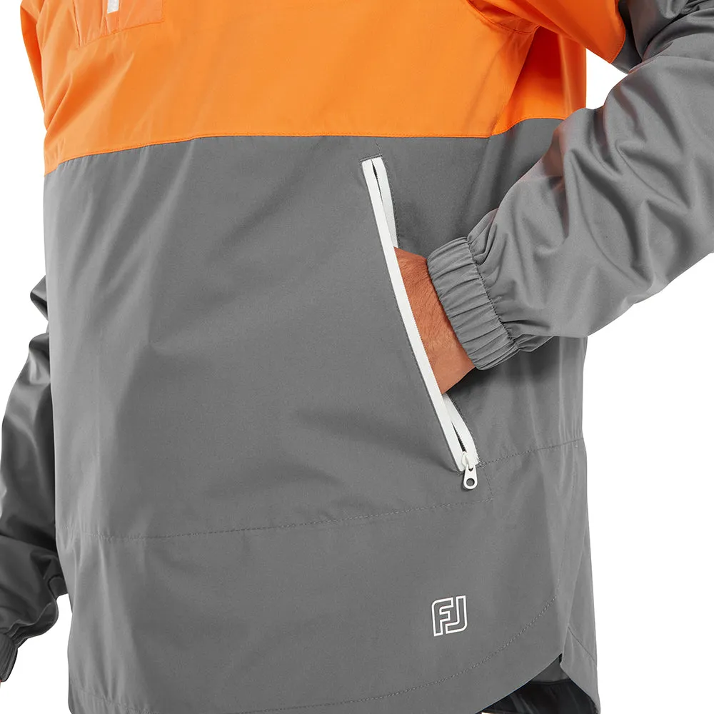 Footjoy Hydrolite X Waterproof Hoodie Jacket - Solar/Basalt Holiday Sale