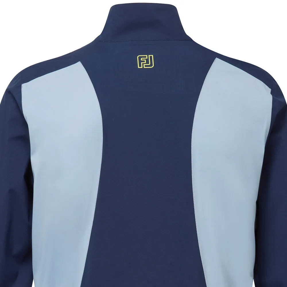 Footjoy Hydrolite X Waterproof Jacket - Slate/Navy/Primrose Father's Day Sale Chase What Moves You