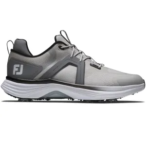 All Saints' Day Sale Push Beyond Limits Footjoy Hyperflex Spiked Waterproof Shoes - Grey/White/Charcoal
