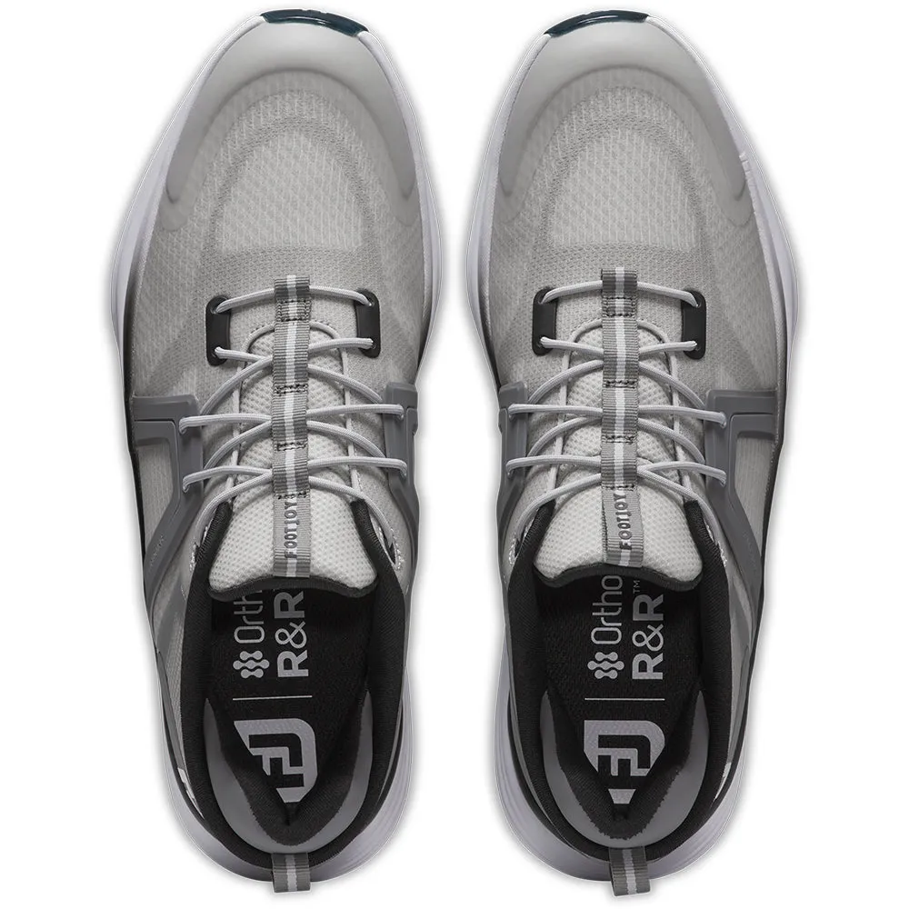 Autumn Sale Footjoy Hyperflex Spiked Waterproof Shoes - Grey/White/Charcoal