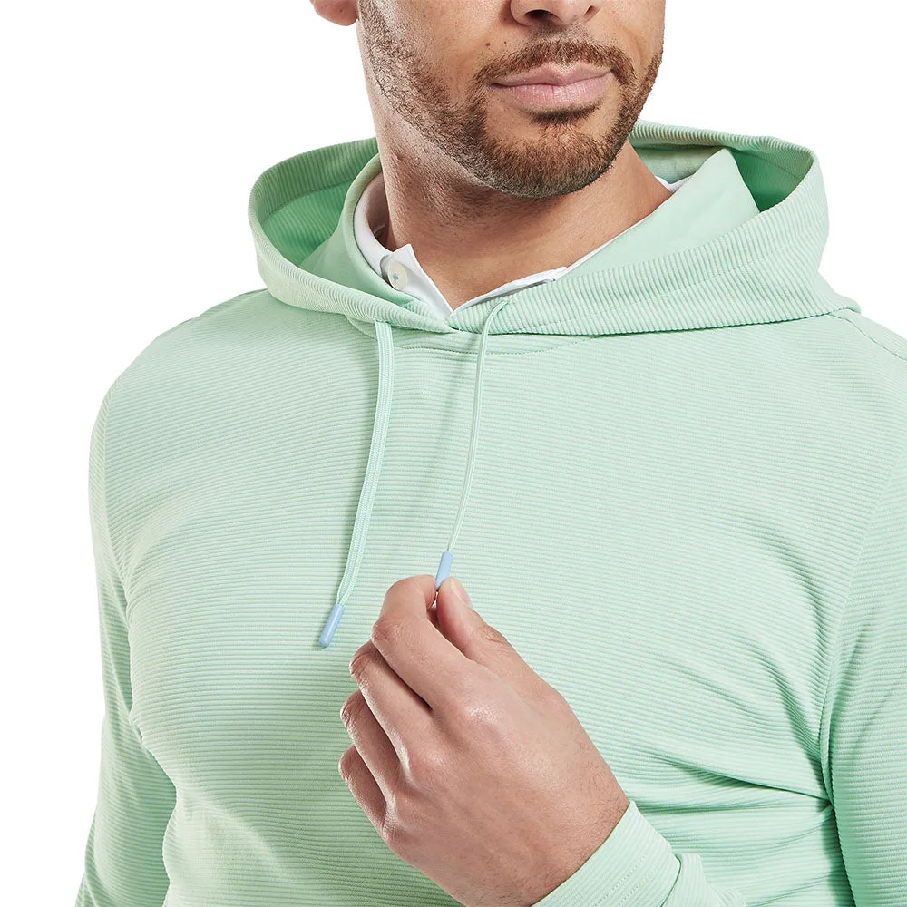 Walk with Purpose Footjoy Ottoman Jacquard Hoodie - Pistachio