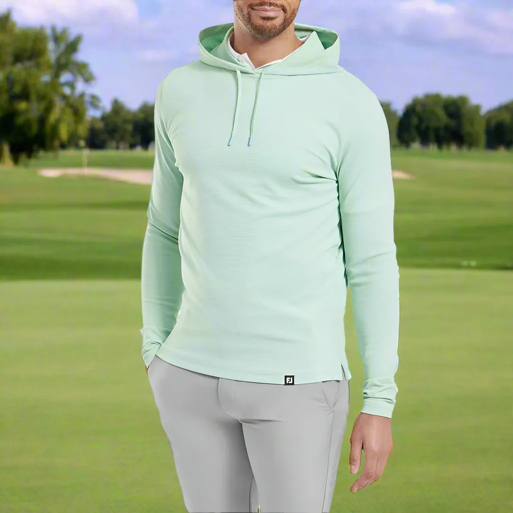 Footjoy Ottoman Jacquard Hoodie - Pistachio Unleash Your Power Back To School Sale