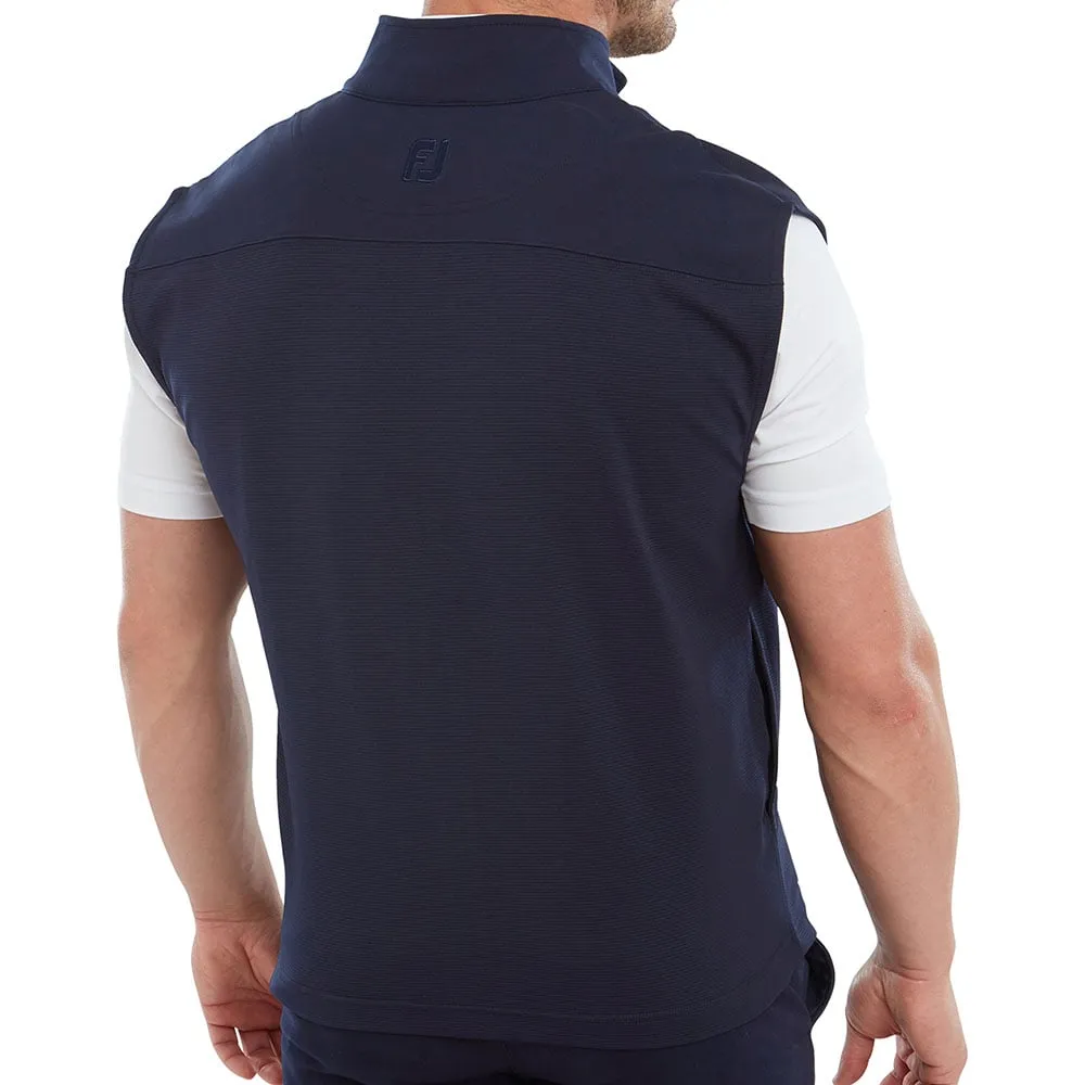 Rise Every Time Footjoy Ottoman Knit Vest - Navy
