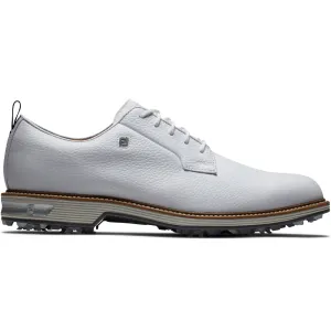 Make a Statement Push Beyond Limits Footjoy Premiere Field Spiked Shoes - White/White/Grey