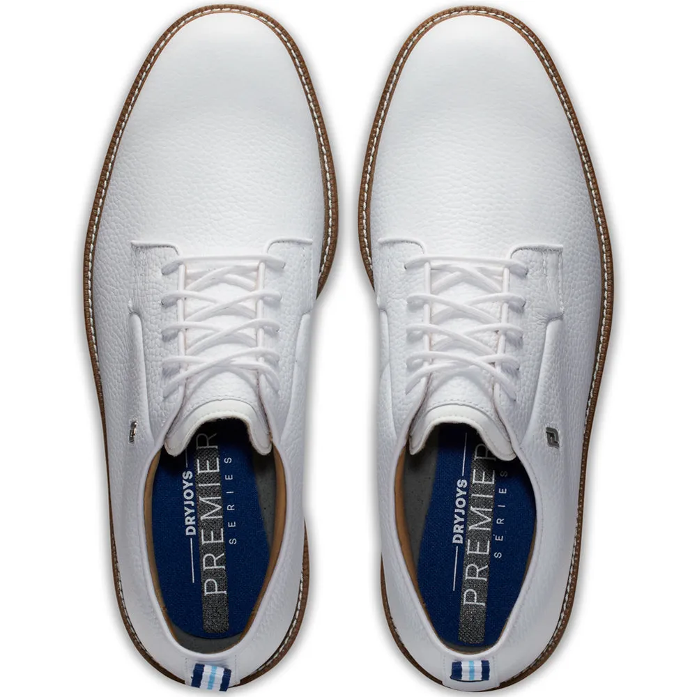 Spring Sale Chase What Moves You Footjoy Premiere Field Spiked Shoes - White/White/Grey