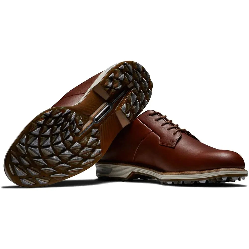 Footjoy Premiere Series Field Spikeless Waterproof Shoes - Brown Loud Looks, Smooth Moves