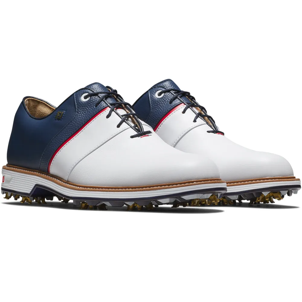 Footjoy Premiere Series Packard Spiked Waterproof Shoes - Liberty Navy Performance Unleashed Walk Loud