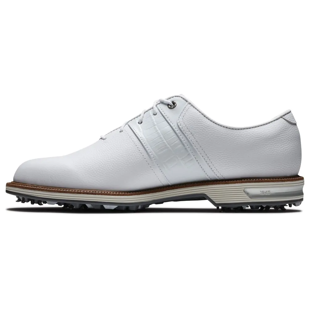 Footjoy Premiere Series Packard Spiked Waterproof Shoes - White All Eyes on You